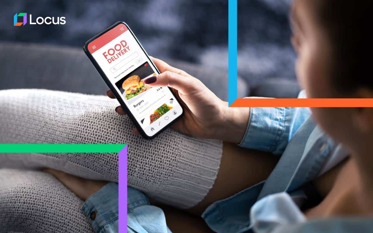 Online platform for food delivery